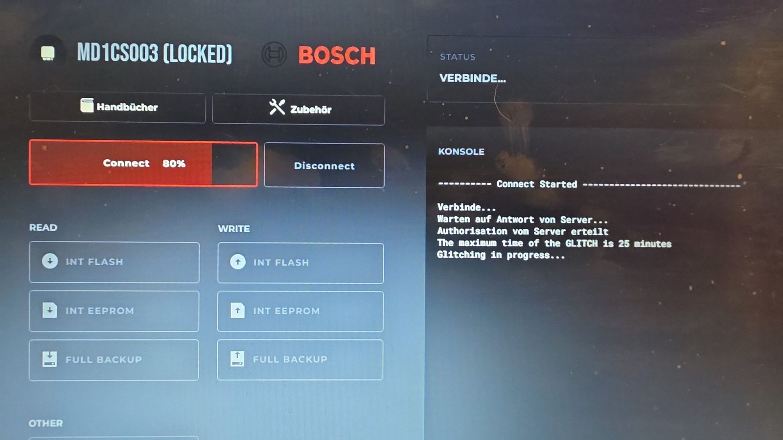 Unlock - Locked BOSCH ECU – Bild 5